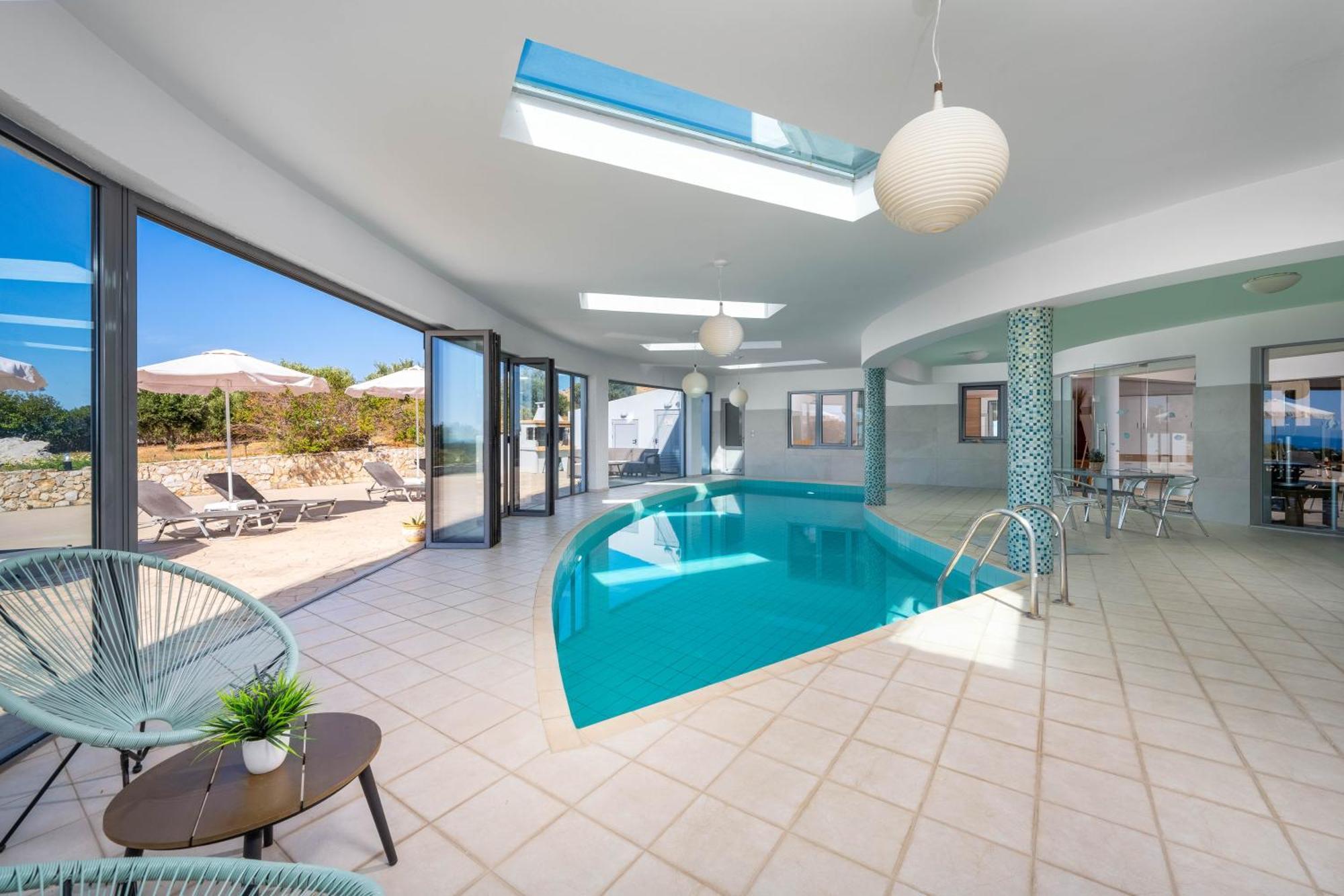 Villa Zafira - Seaview Manor With Heated Pool Kallithéa Buitenkant foto