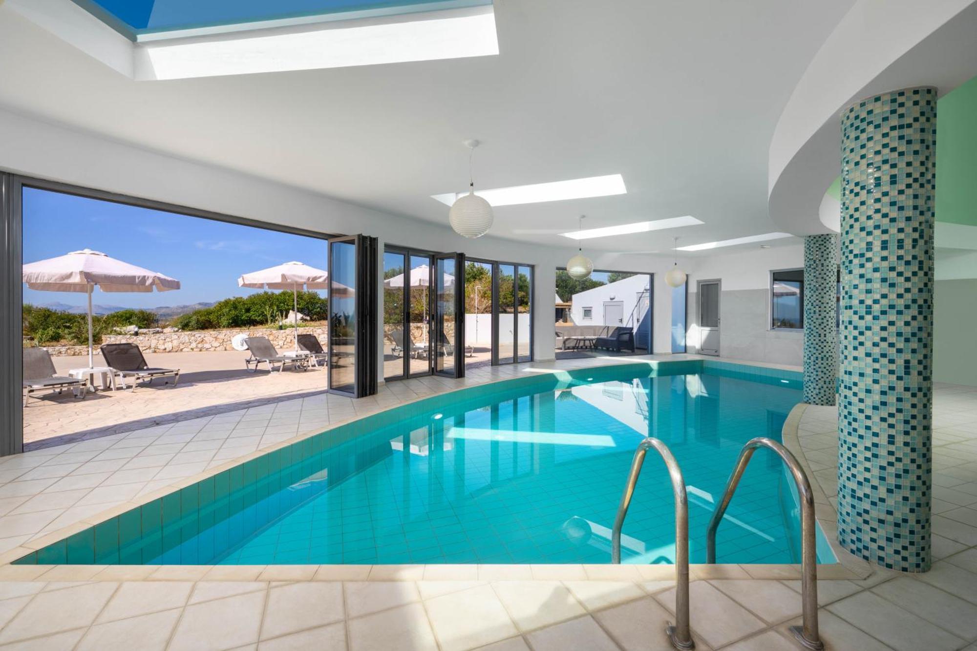 Villa Zafira - Seaview Manor With Heated Pool Kallithéa Buitenkant foto