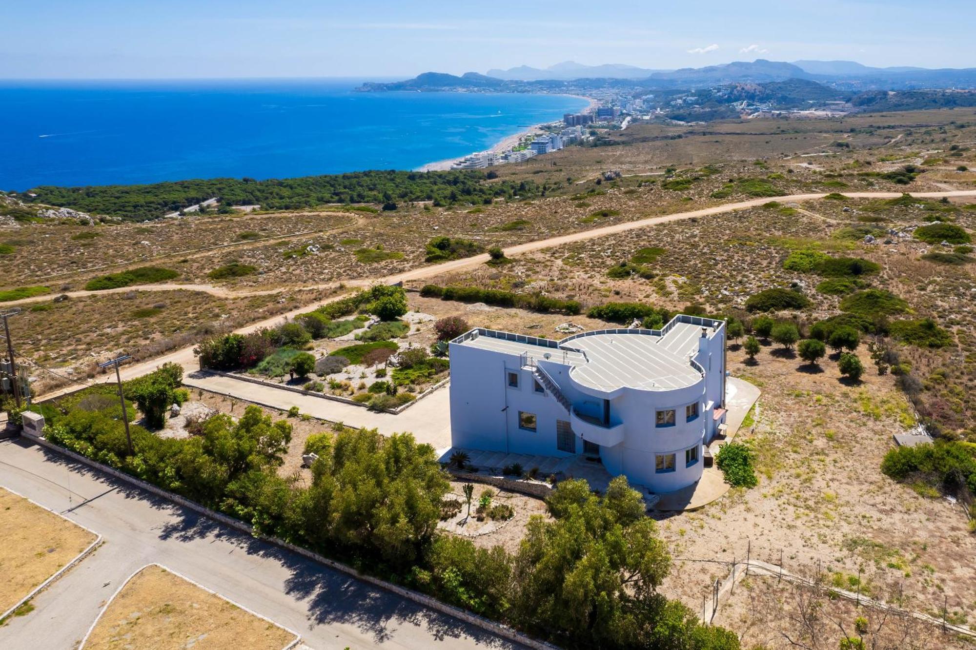 Villa Zafira - Seaview Manor With Heated Pool Kallithéa Buitenkant foto